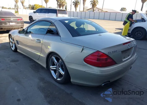2003 Mercedes-Benz Sl 500 z USA, uszkodzony, nr VIN WDBSK75F43F011799